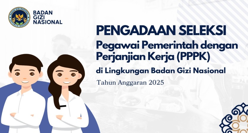 Pengadaan PPPK Badan Gizi Nasional Tahun 2025