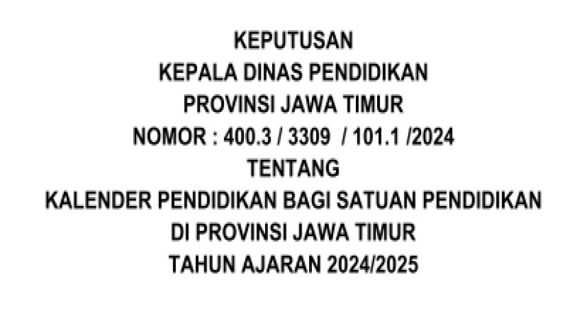 Kalender Pendidikan 2024