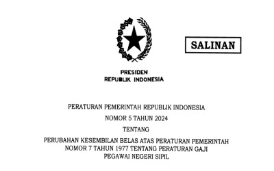 PP Nomor 5 Tahun 2024