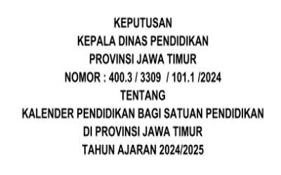 Kalender Pendidikan 2024