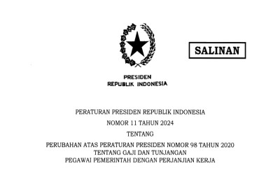 PERPRES Nomor 11 tahun 2024